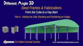 Different Angle 3D - 012 DA3D Adding the Side Sheets and Rendering an Image