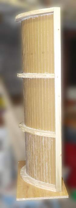 Reflector back view