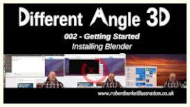 Free Blender 2.9 detailed video tutorial course. 002 DA3D Installing Blender 2.9